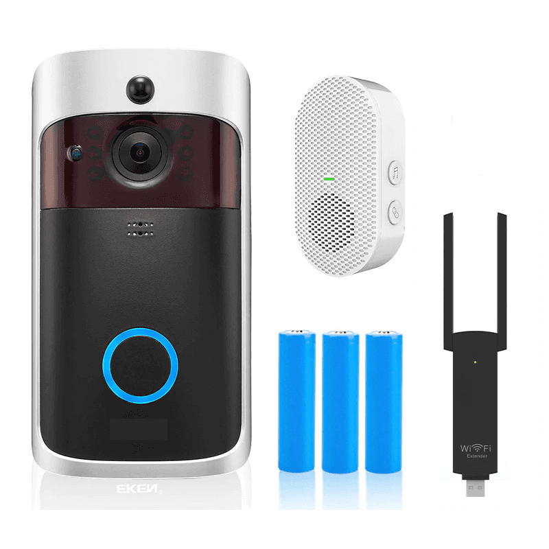 Sonnette sans Fil Connectée Wi-fi avec Caméra