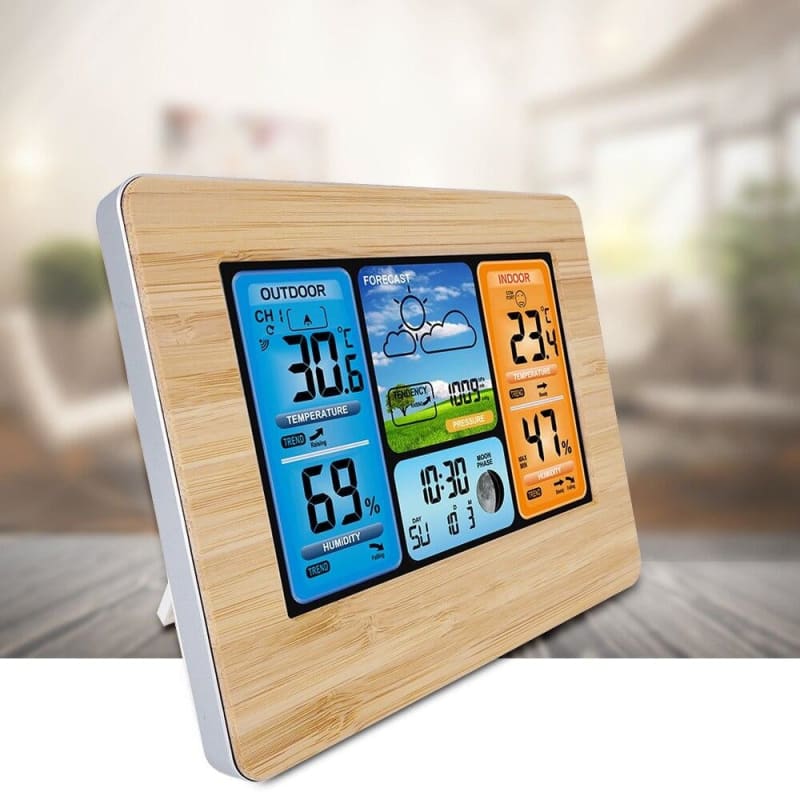 Station Météo sans Fil Intérieur / Extérieur avec écran Lcd