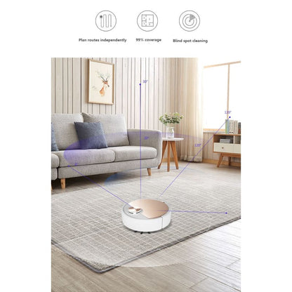 Aspirateur Robot Laveur Connecté 4 En 1 | Lilikdo