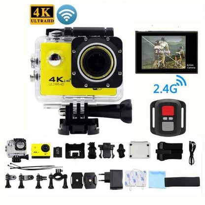 Caméra D’action Sport étanche 4k Ultra Hd / 16mp Grand