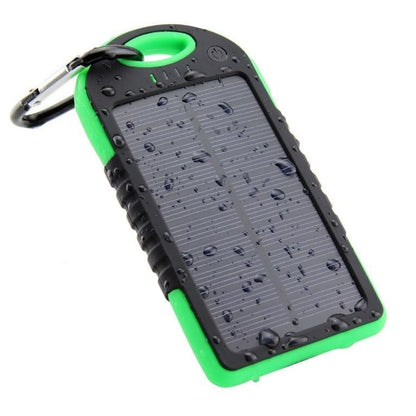 Chargeur Solaire Portable étanche 12000 Mah Avec 2 Ports
